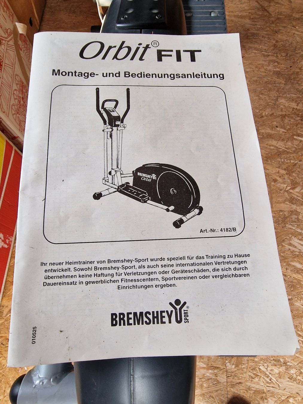 Hometrainer: Crosstrainer BREMSHEY Orbit guter Zustand – Gebraucht aus Zürich von 19550520bruno 3