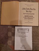 2 Notenbände mit Arien von Bach und ital. Liedern 17./18. Jh