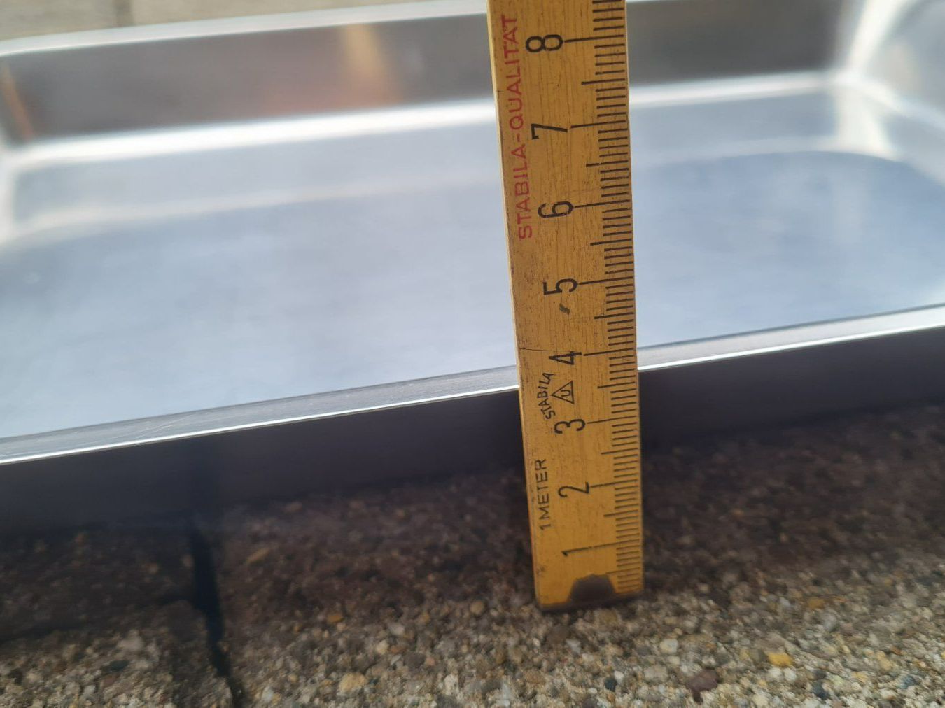 Servierplatten: CH Armee / ZS / Chromstahl / Servierplatte / Restaurant – Gebraucht aus Safenwil von TOMLUK 3