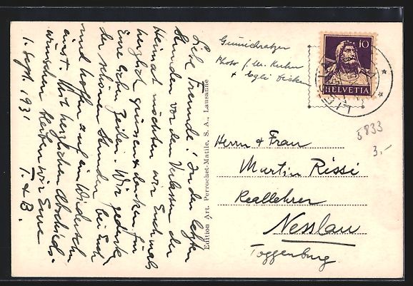 Cartoline postali: AK Liestal, Rathausstrasse mit Obertor – Usato da Berlin venduto da bartko-reher 1