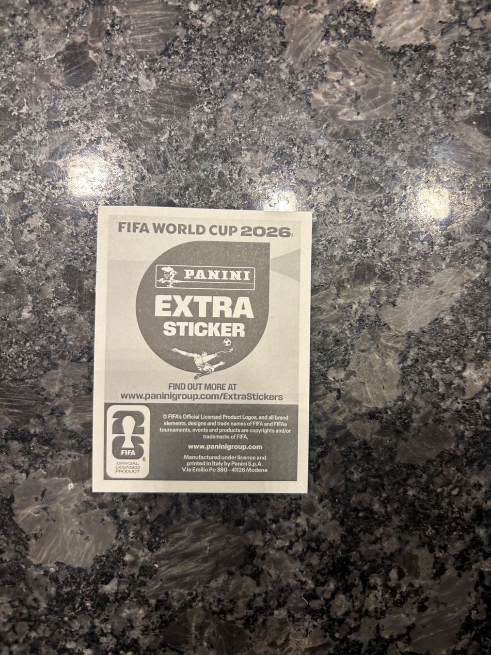 Panini Carte collezionabili: Panini Extra Sticker Achraf Hakimi Lila. – Nuovo (secondo la descrizione) da Untersteckholz venduto da Buchenholz2006 1
