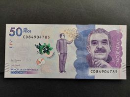 Colombia 50.000 Pesos 2020 - perfekt UNC