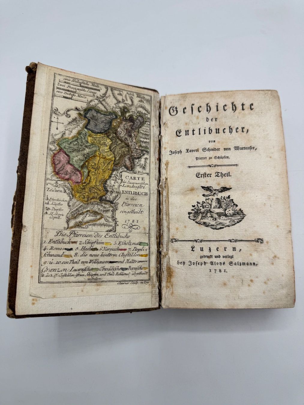 Libri: Enlebuch : Geschichte der Entlebucher – Usato da Sachseln venduto da BONATI01