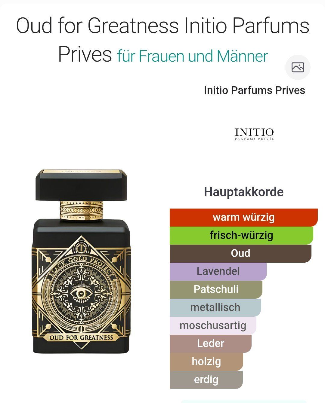 Byredo Profumi & Eau de Toilette: Initio Oud for Greatness 90ml Eau de Parfum Fast Voll 95ml – Nuovo (secondo la descrizione) da Horw venduto da stefsan 5