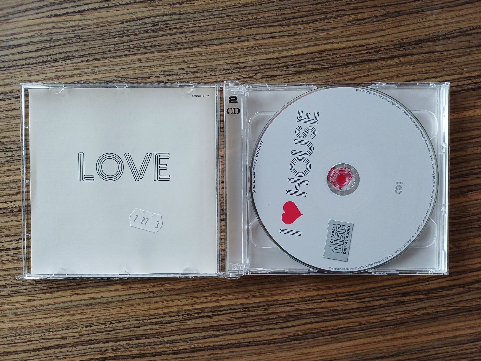 CD: I Love House - Compilation CDx2 – Usato da Begnins venduto da Drastic-Sound 4