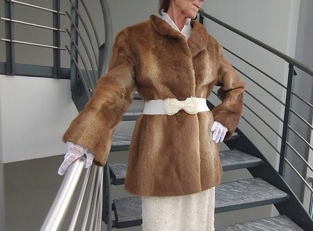 wunderschöne hochwertige Pelzjacke