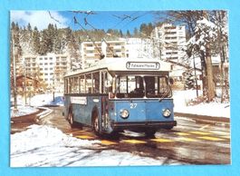 La Chaux-de-Fonds - Trolleybus - 1990