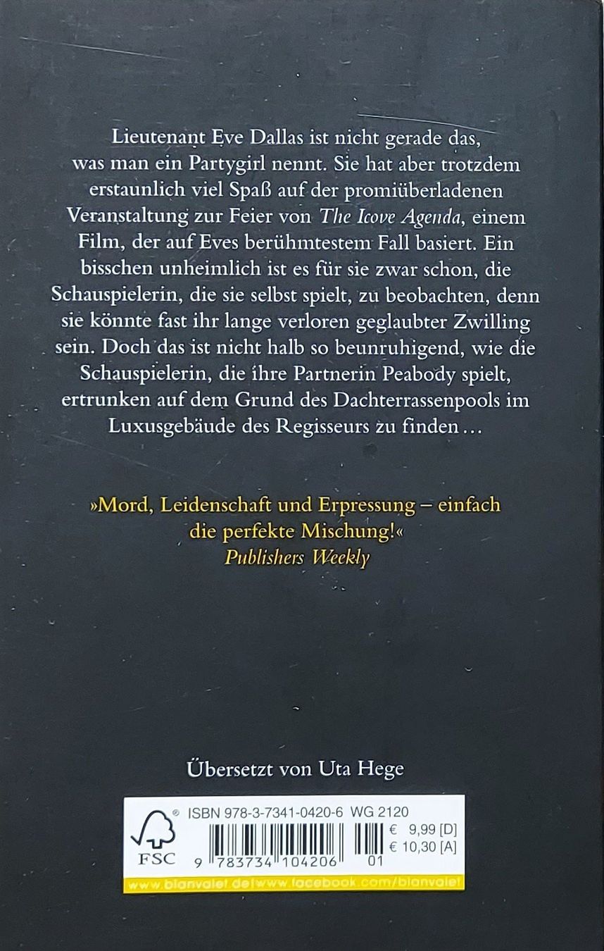 Libri: J.D. Robb  - Tödlicher Ruhm + Stich ins Herz – Usato da Belp venduto da Utah7 3