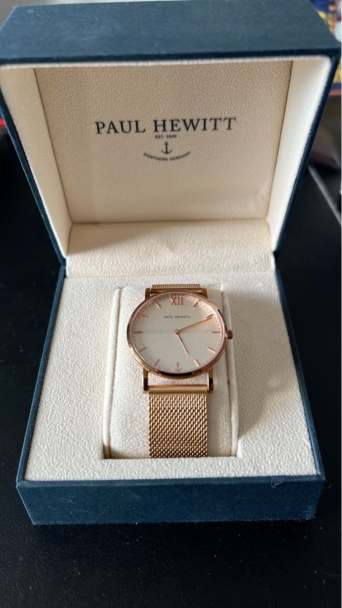 Paul Hewitt Orologi: Paul Hewitt Damenuhr Roségold – Nuovo (secondo la descrizione) da Trin venduto da figaro97