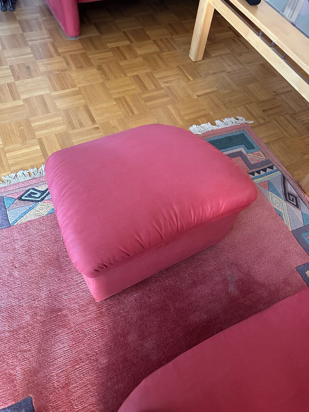 Sessel: Bequemer Relax-Sessel mit Hocker inkl. Teppich – Gebraucht aus St. Gallen von Tt101889 3