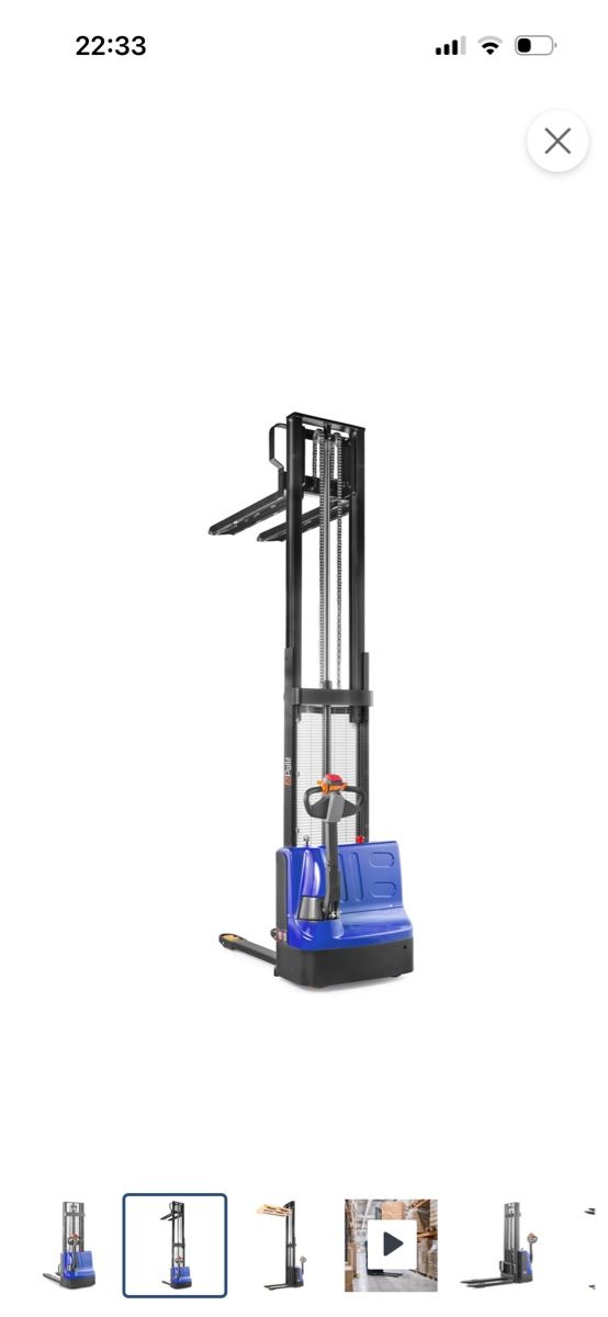 Ameise Carrelli elevatori e a forche: Elektro Hubwagen – Usato da Wettswil venduto da Pwettswil 1