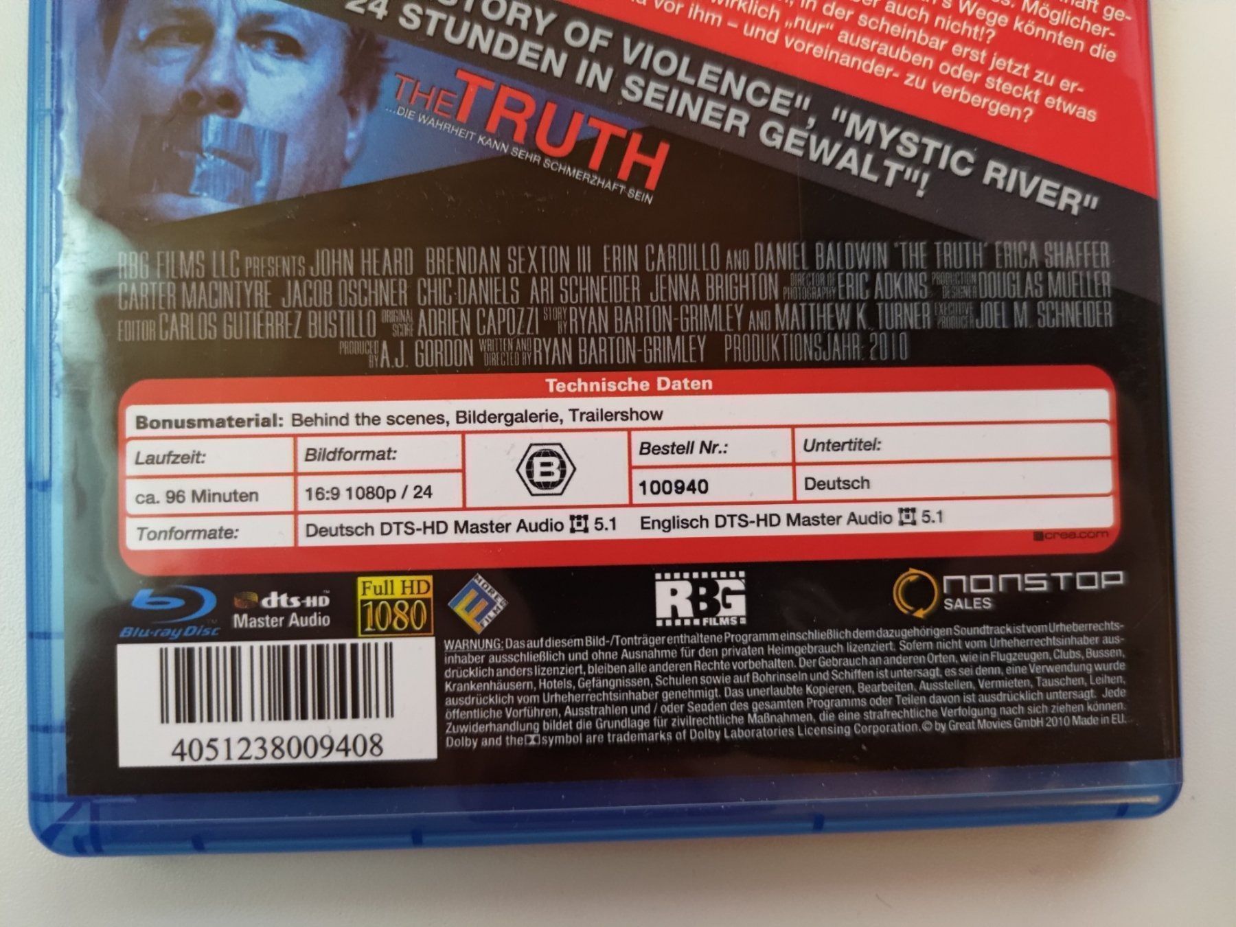 Tous les DVDs: The Truth – D'occasion à Liestal par Kratzilla 3