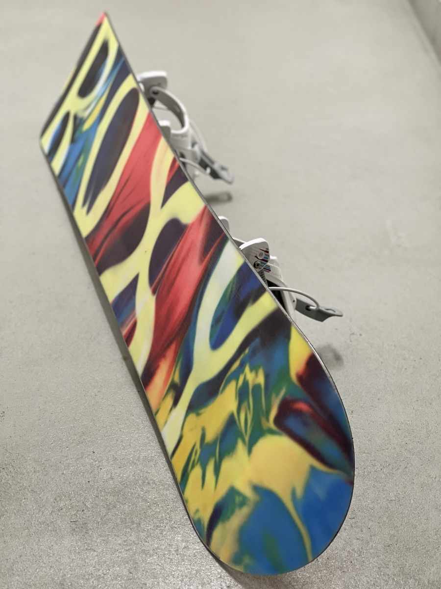 Roxy Board: Coolest snowboard on earth Roxy Banana Smooth EC2 + bindings – Usato da Watt venduto da rmt07 2