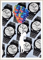 Death NYC Ltd Ed Pop Art Druck " Banksy Balloon Girl