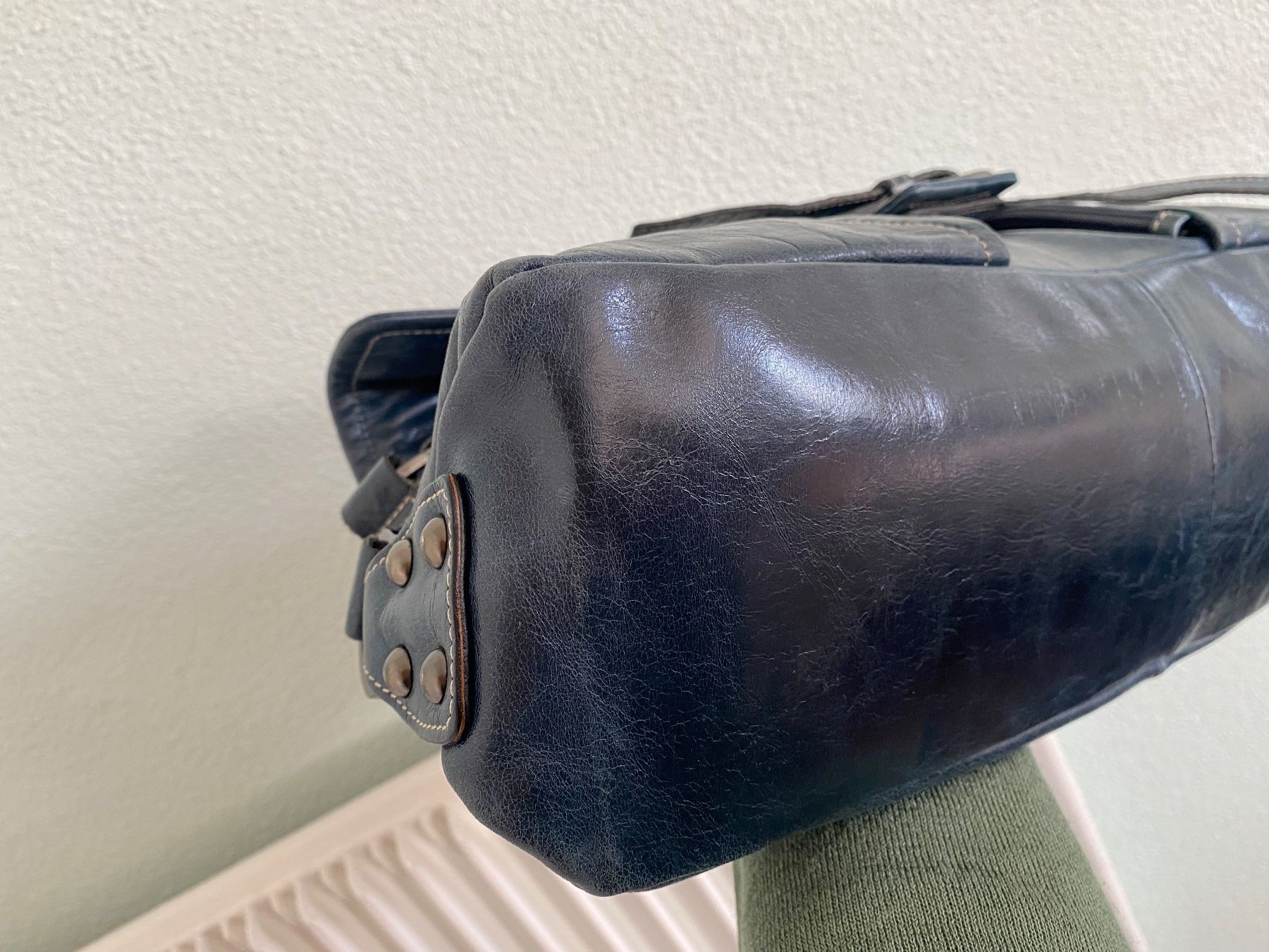 Claudio Ferrici Borse da donna: CLAUDIO FERRICI Ledertasche neuwertig – Usato da Besazio venduto da BagCycle 8