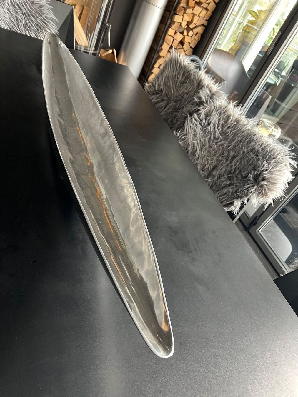 Vasi & Recipienti: 2x Schalen in Form eines Schiffsrumpfs - 127cm + 63cm lang – Nuovo (secondo la descrizione) da Zollikofen venduto da Just2Fast 1