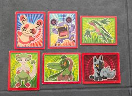 Pokémon Advanced Merlin Sticker Topps Lot selten