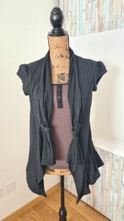Fashion Victim Shirt, Gr. M, Schwarz,