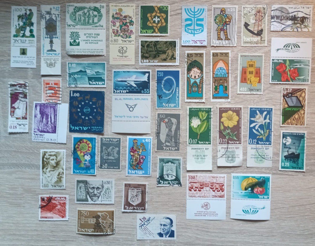 Tutti i francobolli: Lote sellos Israel – Usato da Stein am Rhein venduto da tom_fq6v