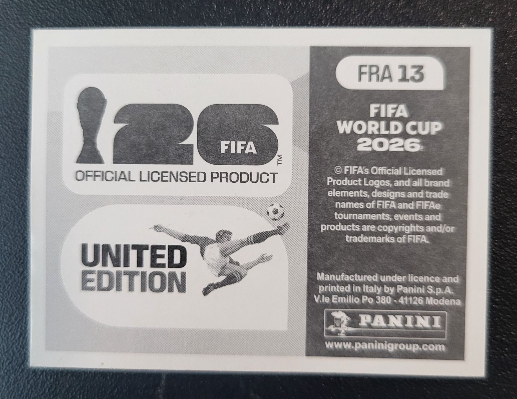 Panini Sammelbilder & Trading cards: Panini - FRA 13 – Neu (gemäss Beschreibung) aus Ehrendingen von Fisy 1