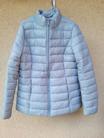 gebrauchte Steppjacke blau