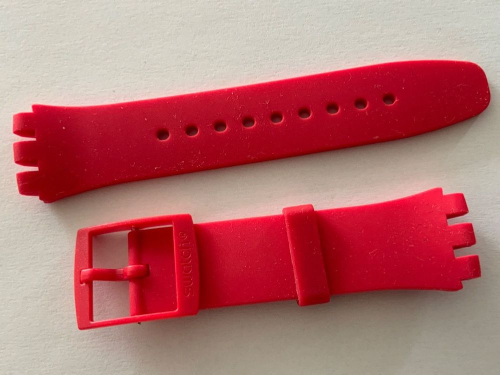 Swatch Armband bracelet Chrono Plastic RED - unbenutzt | Kaufen auf Ricardo