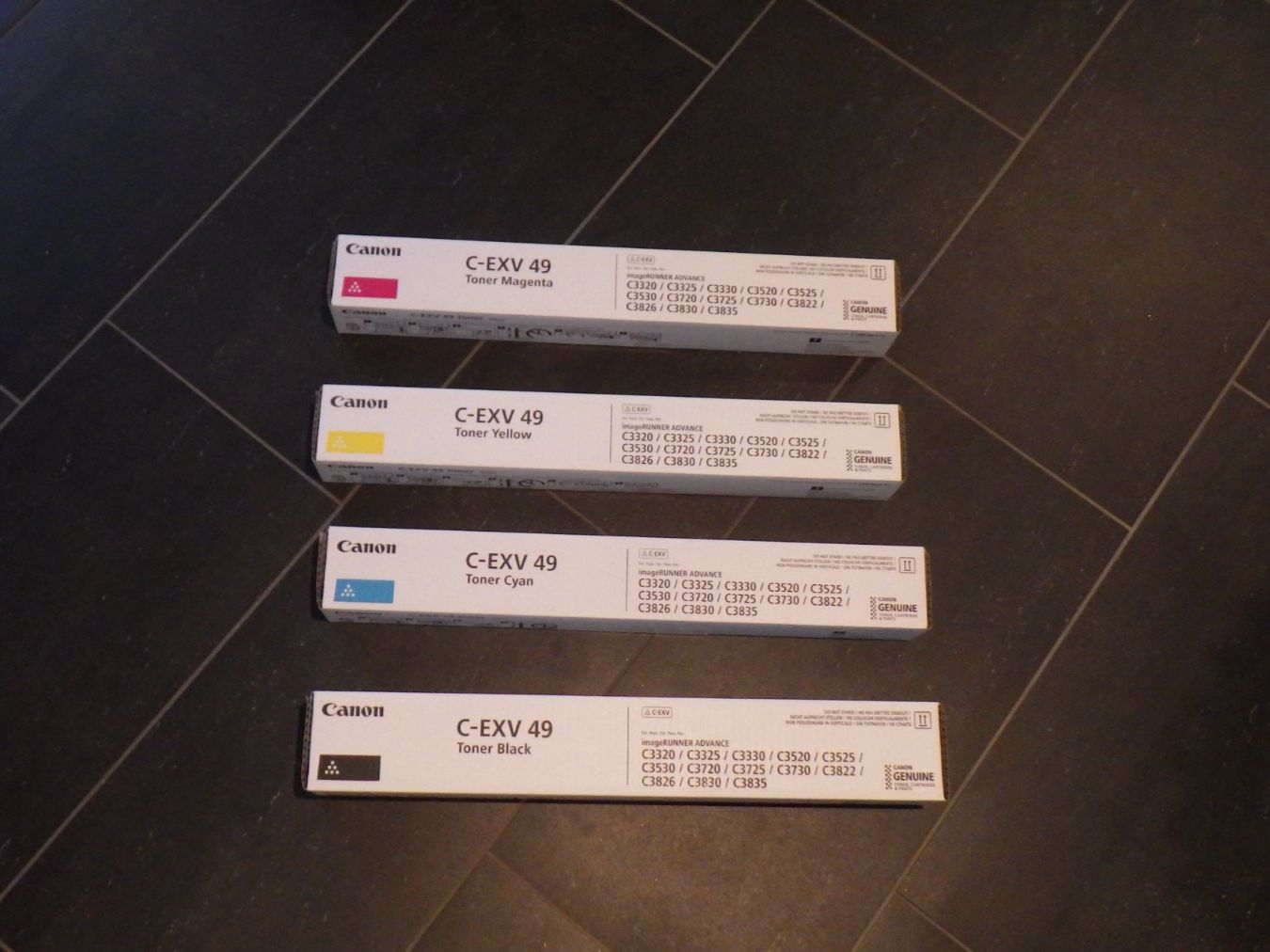 4 Canon Toner C-EXV 49 Set (Neu (gemäss Beschreibung)) in Uzwil für CHF ...