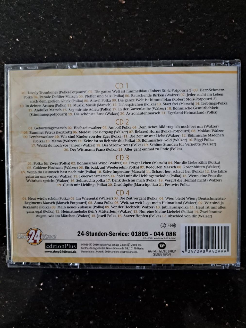 CD: Ernst Mosch – Nuovo e nell'imballaggio originale da Freienbach venduto da Suurer 1