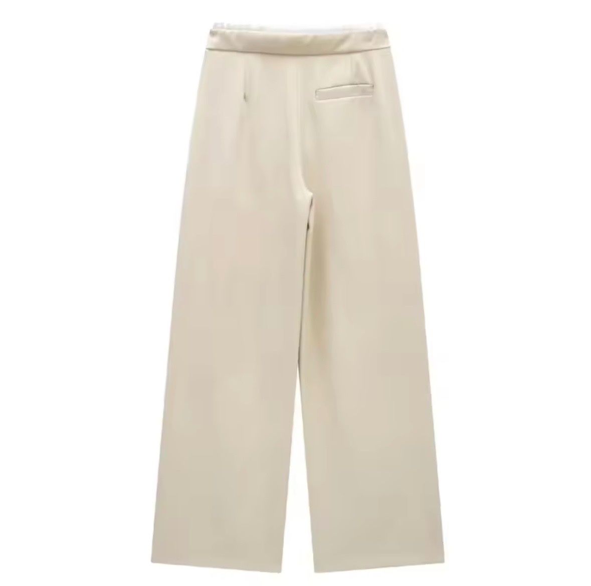 Pantaloni: Damen Hosen Creme Weitbein Grösse S – Usato da Kloten venduto da swarovski16 1