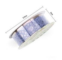 Kawaii Washi Tape Handwerk Dekorative Spitze(VIOLET)‪‪‪