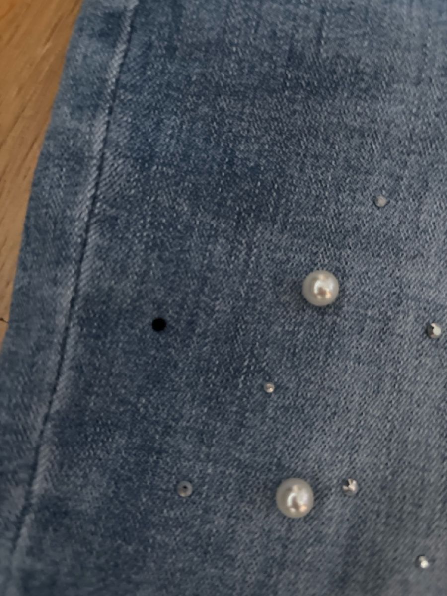 Jeans: Jeans mit Perlen, hellblau, Gr M, Top Zustand! – Usato da Sissach venduto da Hippo200 2