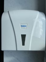 Papierhandtuch- / Kosmetiktuchspender – Wandmontage – Weiss