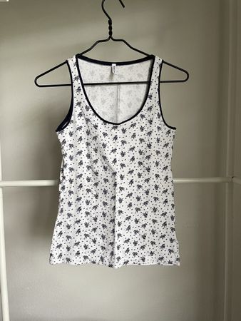 Top Gr. M, Blumendruck - Sommerliches Tanktop
