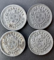 4 x 1 Rappen 1942
