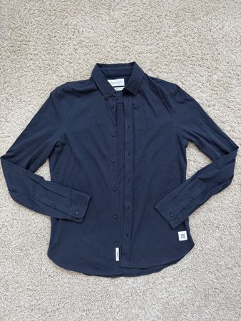 Marc O'Polo Denim shirt dark blue size S slim fit