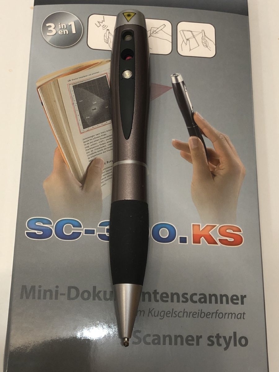 Scanner: Sumikon SC-390.KS Mini-Dokumentenscanner Stift Scanner! – Nuovo (secondo la descrizione) da Hochdorf venduto da mal_82yg 2