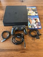 PlayStation 4 Slim 500GB, inkl. 2 Spiele, Controller & Kabel