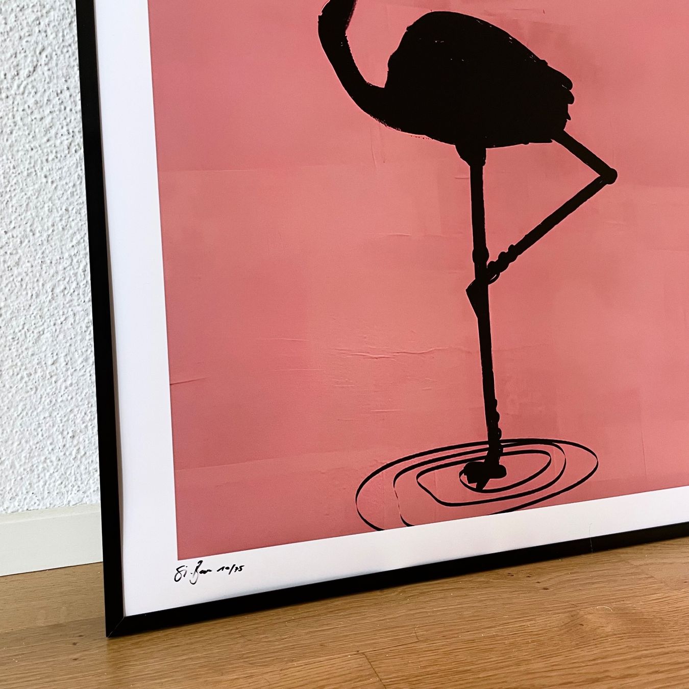 Foto & Immagini: Flamingo Moderne Kunst Bild Rosa Expressionismus Bammert – Nuovo (secondo la descrizione) da St. Niklausen LU venduto da Stefan_Bammert_Art 2