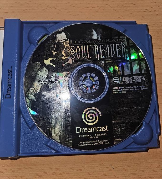 Legacy Of Kain: Soul Reaver Sur Sega Dreamcast - Version PAL EUR - Bon état