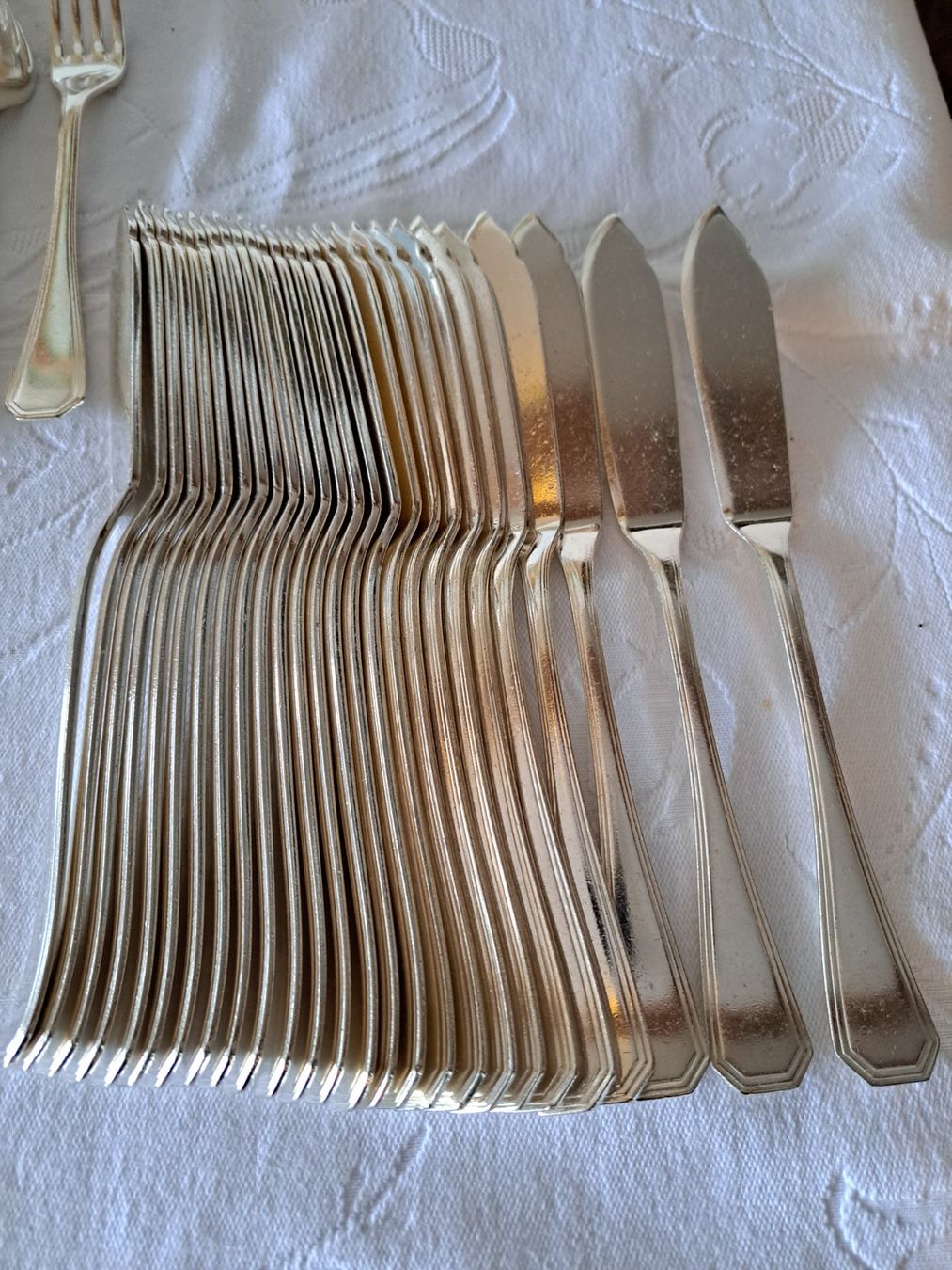 Christofle Set di posate: CHRISTOFLE Silber Besteck – Usato da Rigi Kaltbad venduto da rigIdyll 7