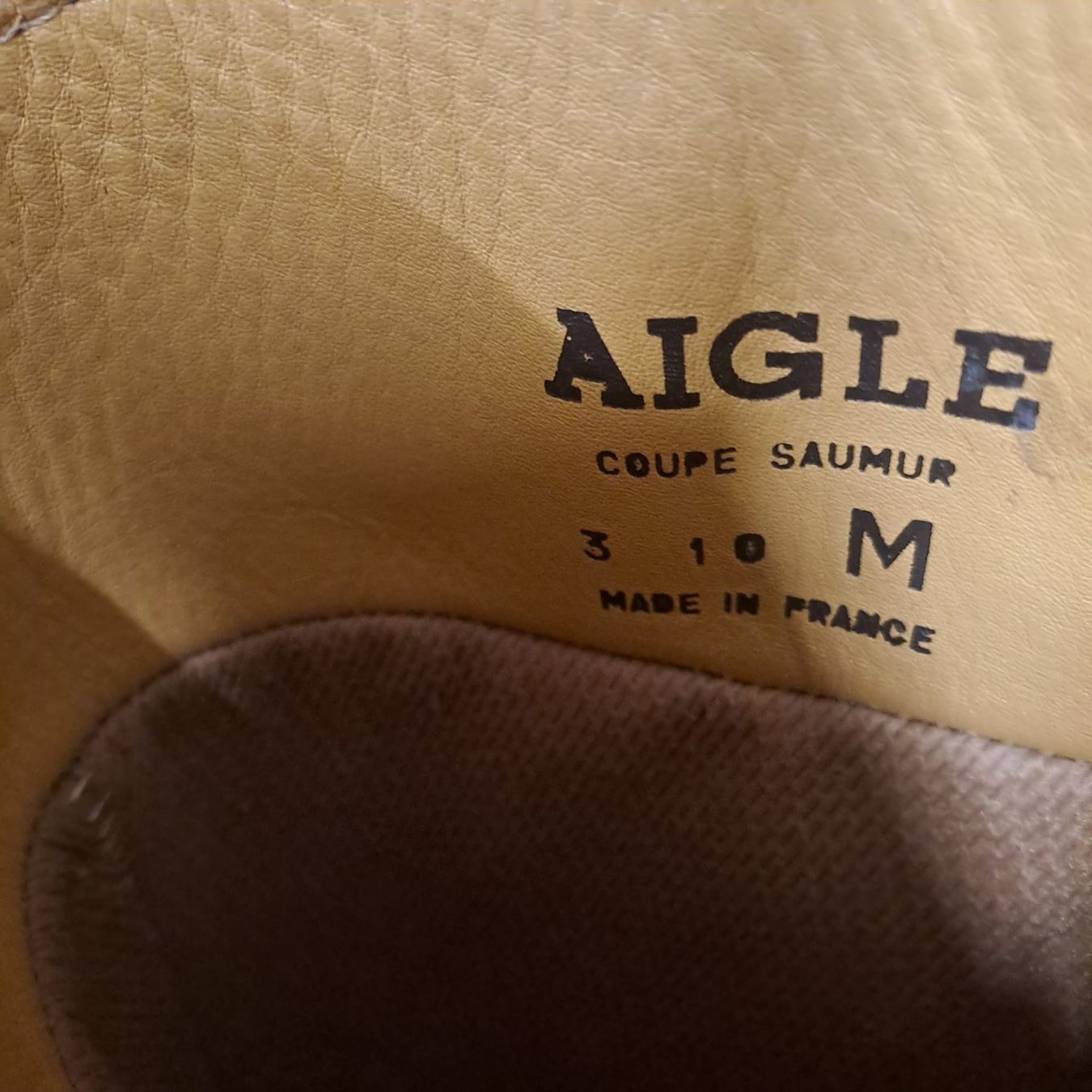 Scarpe da uomo: Aigle Reitstiefel Gr 38,5 – Usato da vordemwald venduto da Zopf0 1