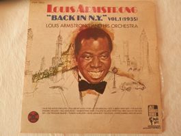 LP Louis Armstrong Back in N.Y Vol. 1 (1935) aus Nachlass