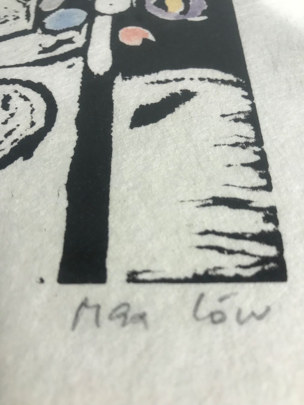 Grafiken & Lithographien: Lithographie von Max Löw, Harlekin, signiert – Gebraucht aus winterthur von Grami1 3