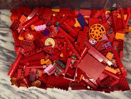 Lego rot, 590 Gramm