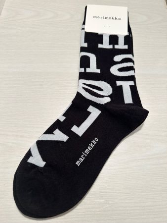 Marimekko socks pop-up graphic print