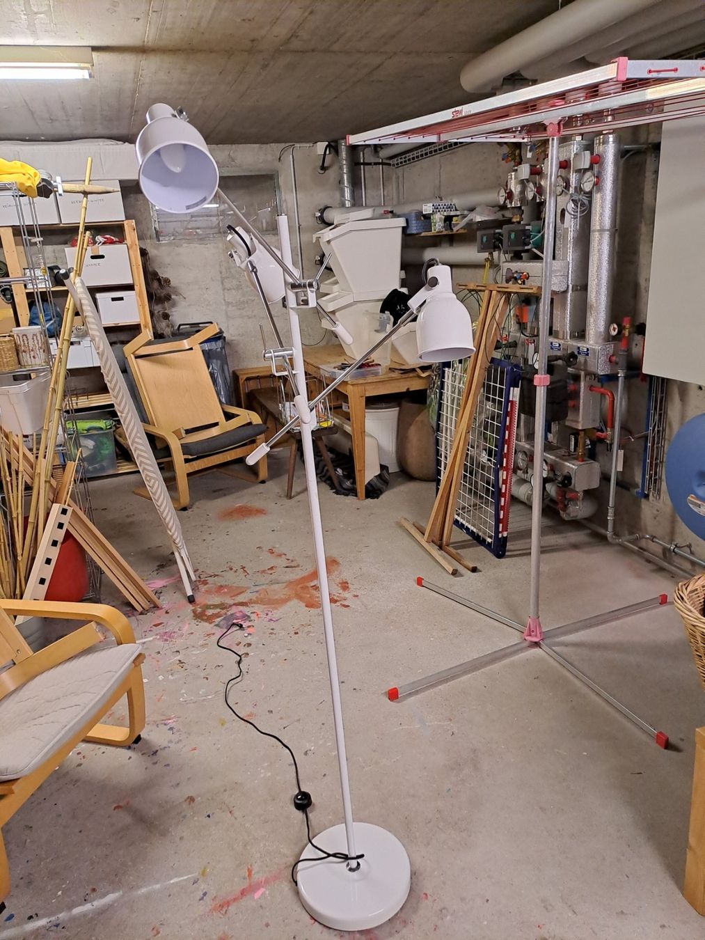 Lampes: Stehlampe Weiss – D'occasion à Zofingen par Selfsell91 1