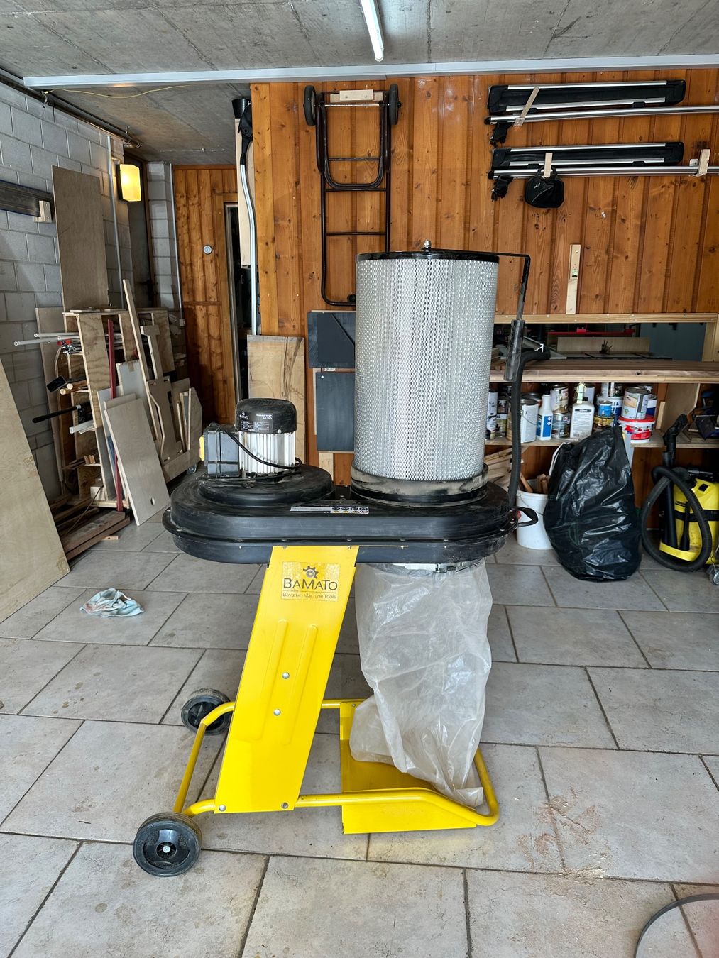 Tutte le macchine: Bamato AB-550 Absauganlage – Usato da Erlinsbach venduto da SeanDycusHolzwerk 1