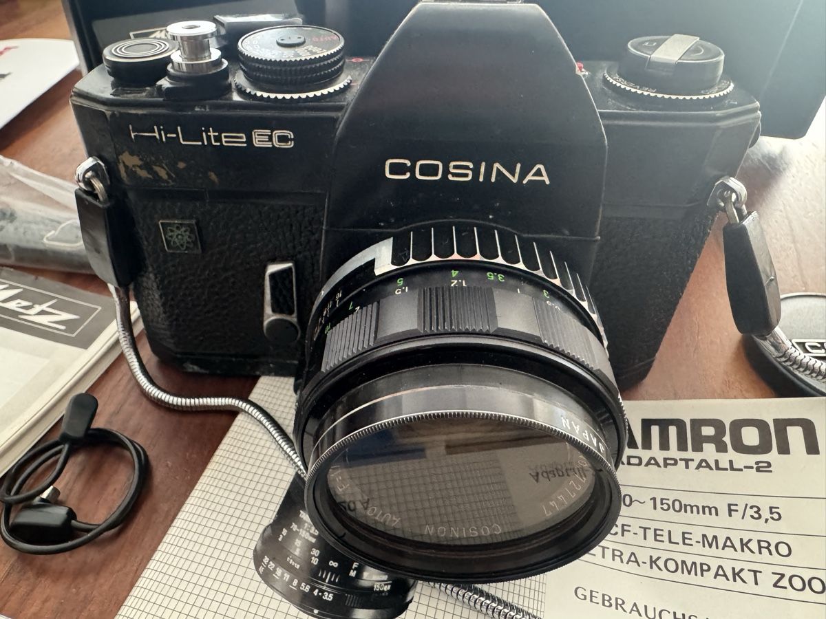 Fotocamera: COSINA HI-LITE EC Spiegelreflexkamera Set  – Usato da Sursee venduto da TeamBully 3