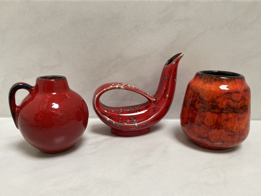 Scott Living Schultervasen-Set Aus Keramik – 3 Stück, Schwarz, Modern-rustikales Design