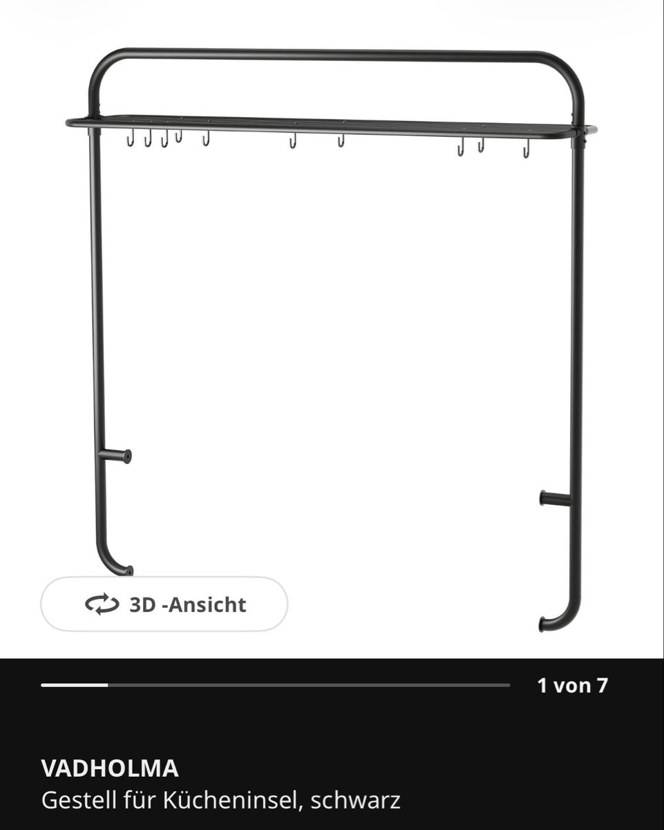 Ikea Komplettküchen: Kücheninsel VADHOLMA – Neu (gemäss Beschreibung) aus Kriens von v.kara 2